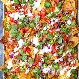 Loaded Nachos Tray (Small)