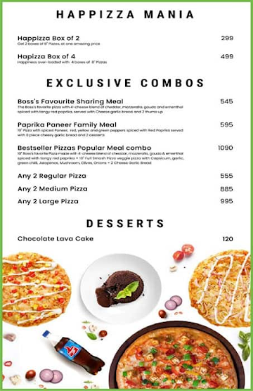 Juno's Pizza by EatFit- Baking Fresh Since 1974 menu 