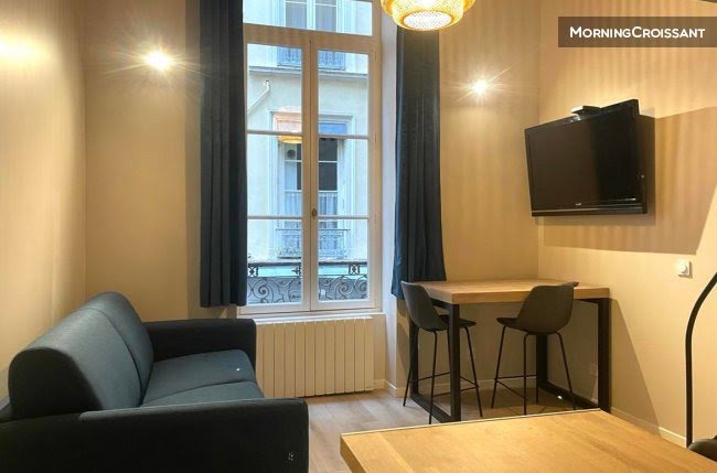 Location meublée appartement 1 pièce 33 m² à Lyon 1er (69001), 1 410 €