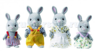 Игровой набор Семья Серых Кроликов Sylvanian Families за 2 149 руб.