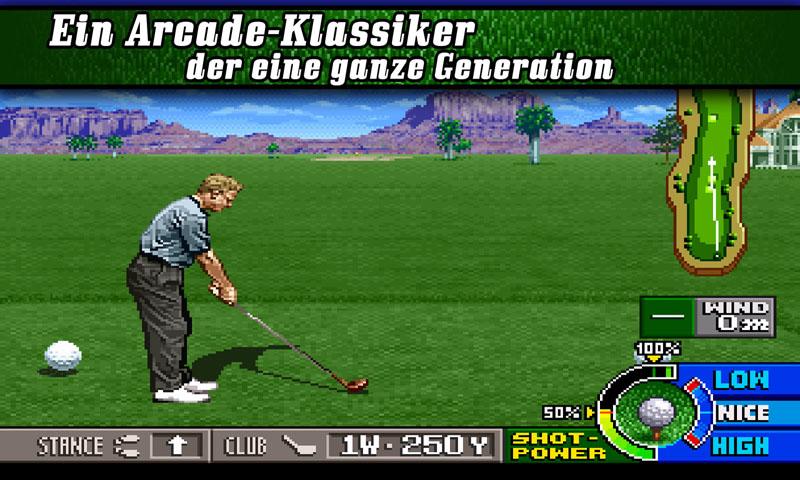 Android application NEO TURF MASTERS screenshort