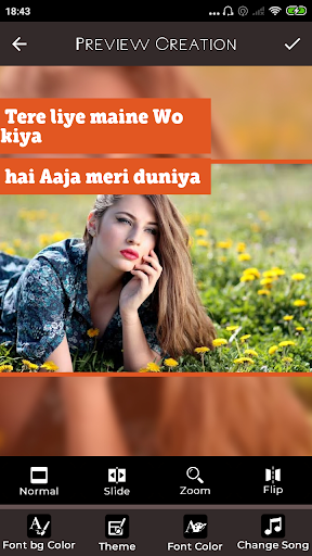 My Photo Lyrical Video Status Maker