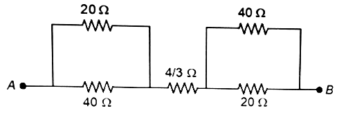 Combination of resistors