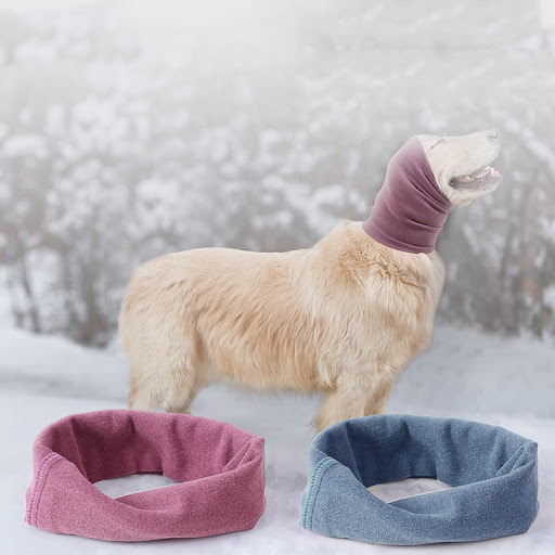 Title 5, Warm Decompression Pet Ear Cover Cloth Hat. Soo...