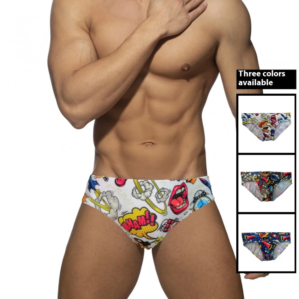 Men's Printed Underwear Anti-embarrassment Quick-drying