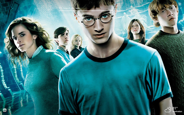 Harry Potter HD Wallpaper New Tab Theme