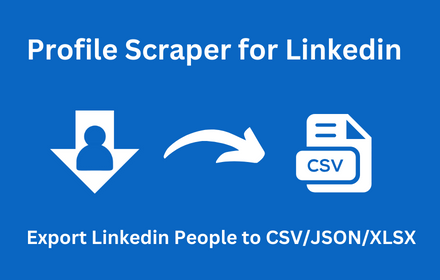 Profile Scraper for LinkedIn™ small promo image