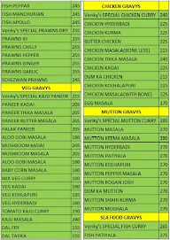 Venky's Dum Biryani menu 2