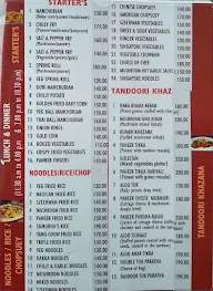 Sumukha's Kitchen menu 8