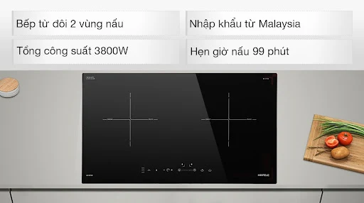 Bếp điện từ đôi Hafele HC-I2712A (536.61.716)