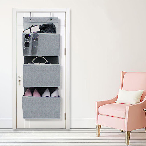 Title 2, Multi Layer Magazine Hanging Bag Behind Non Wov...