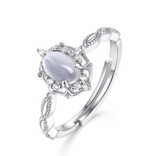 Title 1, Bague vintage plaquée or bouche vivante, design...