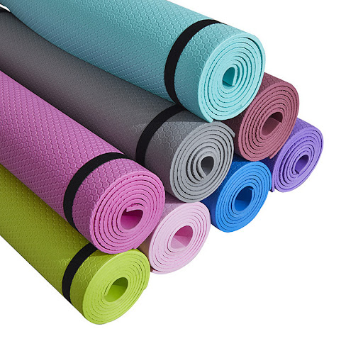 Title 8, Tapete de yoga fitness espesso, à prova de umid...