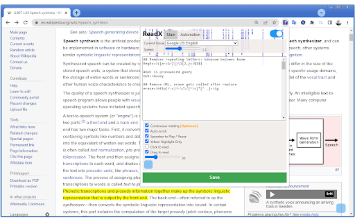 ReadX Text To Speech