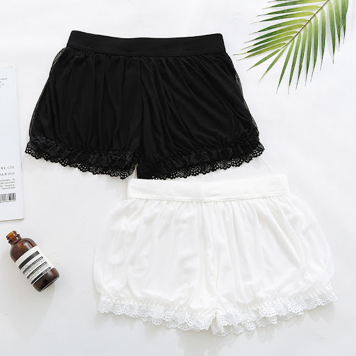 Title 1, Summer White Jk Lolita Leggings Shorts for Wome...