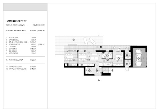Koncept-87 - Rzut parteru