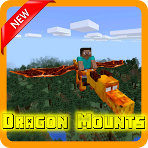 Dragon Mounts Mod for MCPE logo
