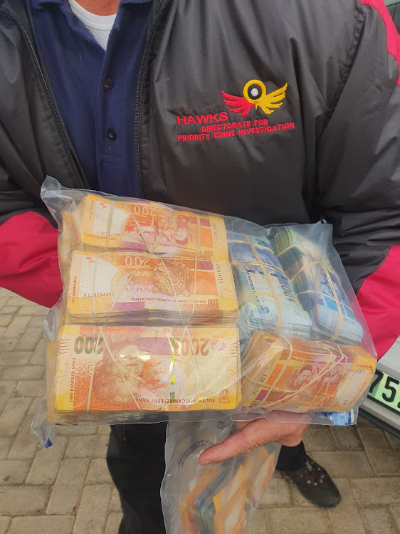 During the arrest, one of the suspects allegedly enticed the arresting officers with R100,000 bribe and was additionally charged with corruption.