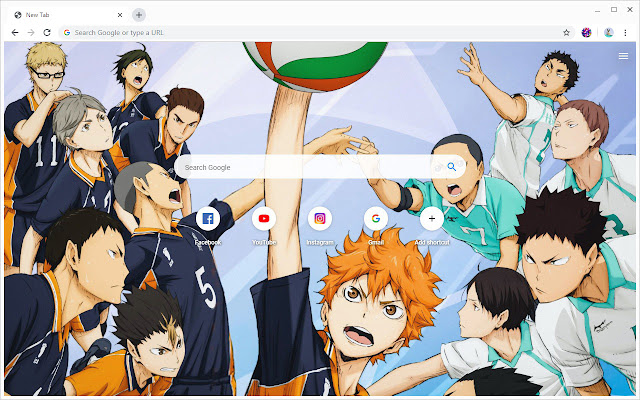 Haikyuu!! Wallpapers New Tab