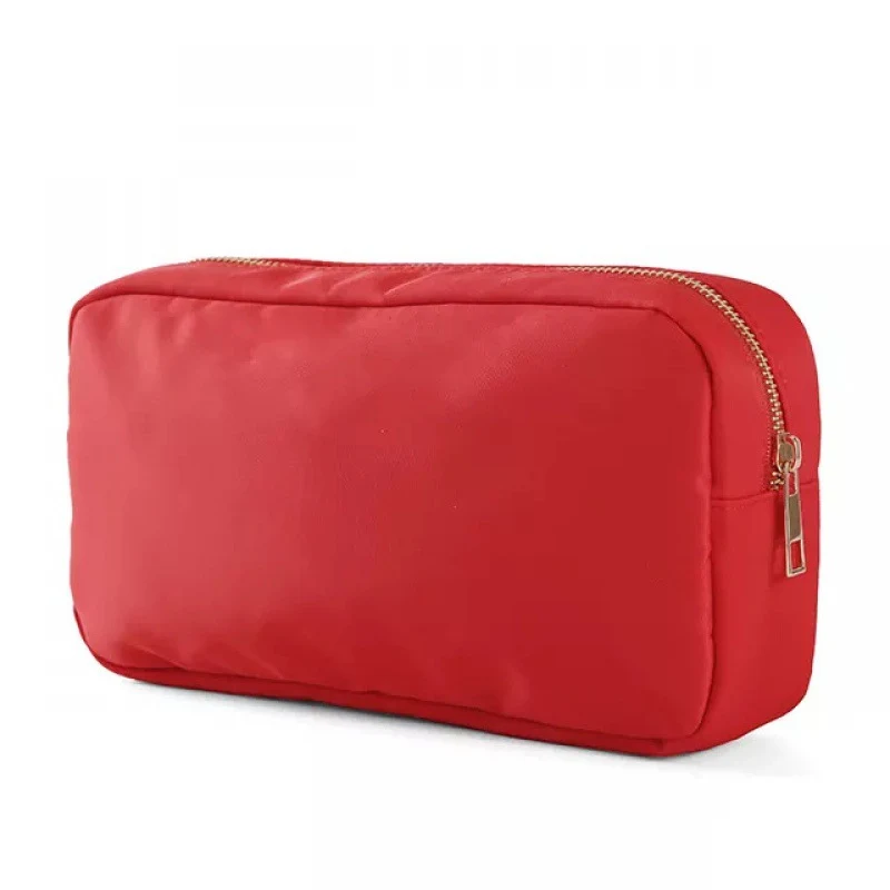 Bolsa de almacenamiento portátil de nailon con bordado lavable. Perfecta para guardar y transportar tus proyectos de bordado de forma segura y cómoda.
