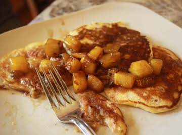My Daddy's Pancakes with Pineapple Syrup
