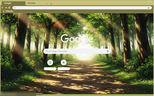 Forest Path of Light screenshot 1
