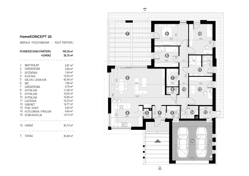 Koncept-26 - Rzut parteru