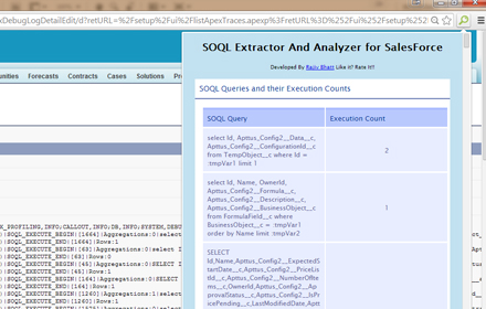 SOQL Extractor and Analyzer for SalesForce Preview image 0