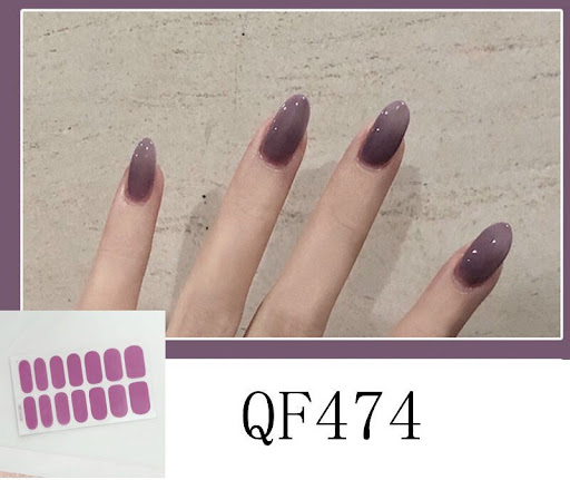 Title 15, 3D Diamond Nail Stickers 14 waterproof nail sti...