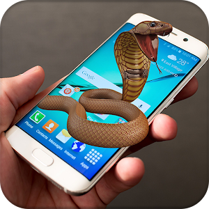 Snake on Mobile Screen Prank 1.3 Icon