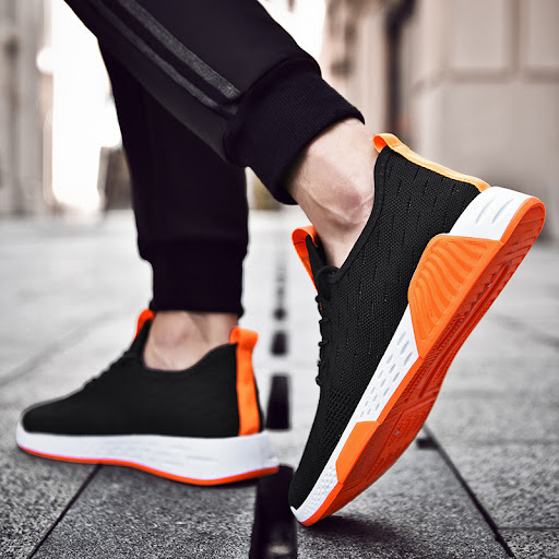 Title 5, Breathable fly woven mesh sneakers for all-day ...