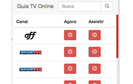 TV Online Guia chrome extension