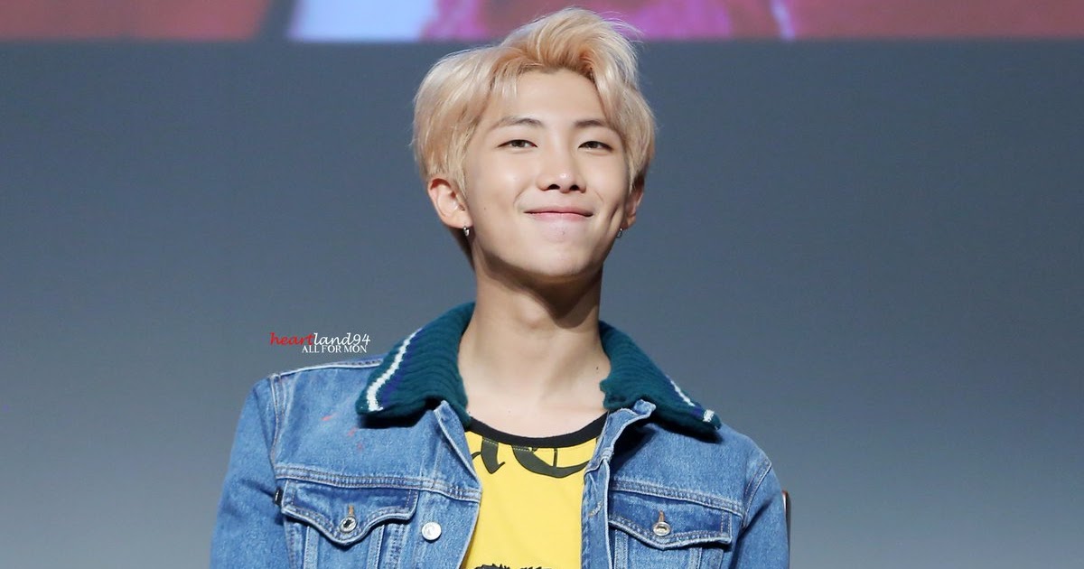 BTS Rap Monster's Blue Hair Inspiration - wide 3