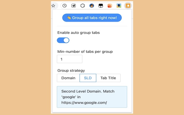 Auto Group Tabs Preview image 1