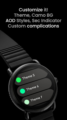 Screenshot TACT x: Watch Face