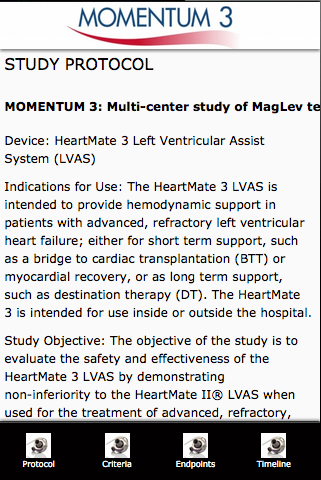 MOMENTUM 3 Clinical Trial