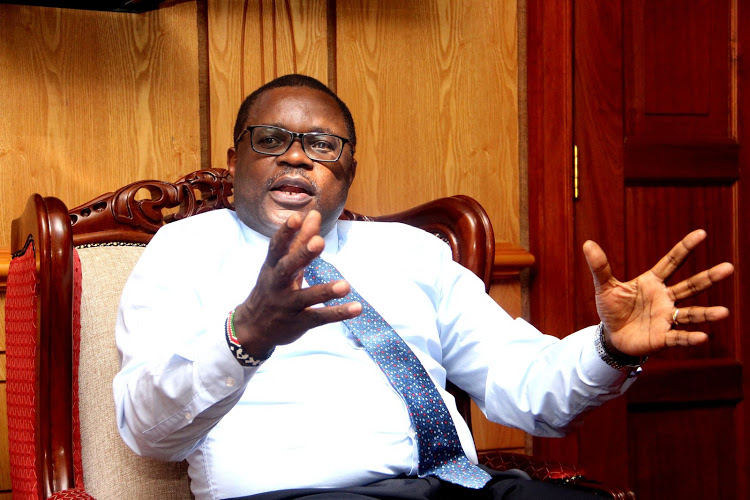 Senate speaker Kenneth Lusaka