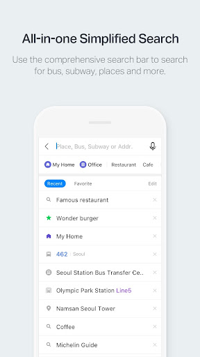 NAVER Map, Navigation