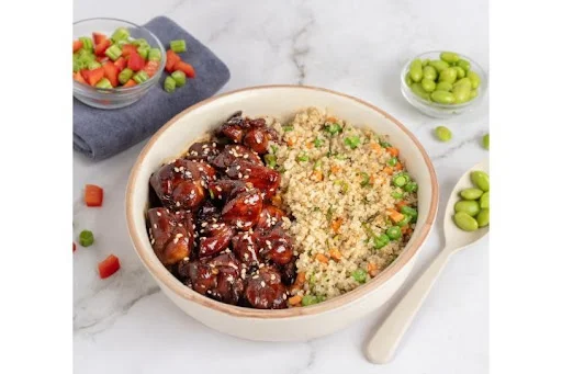 Chicken Teriyaki Steak Bowl with Quinoa