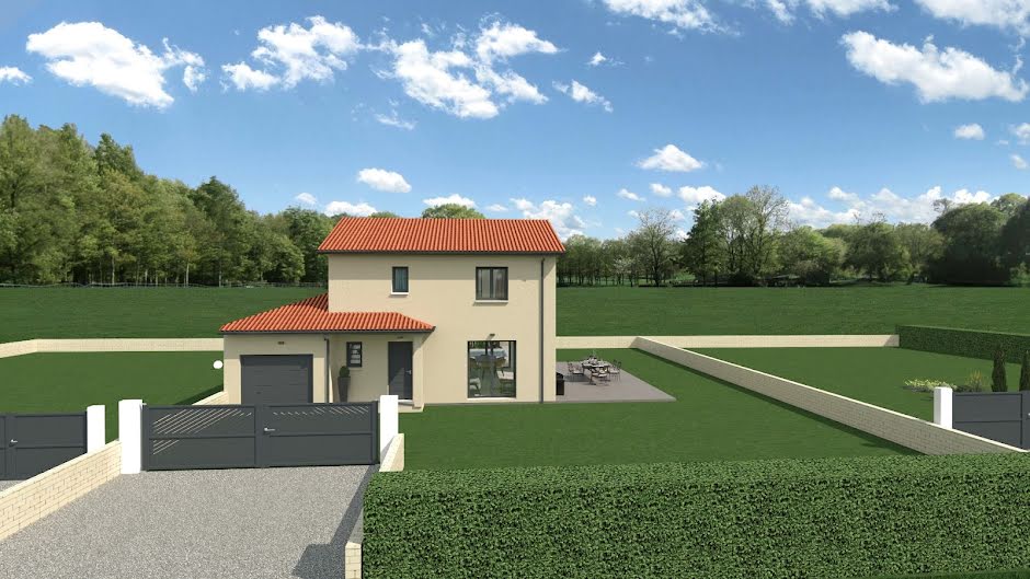 Vente maison neuve 4 pièces 103 m² à Rignieux-le-Franc (01800), 374 758 €