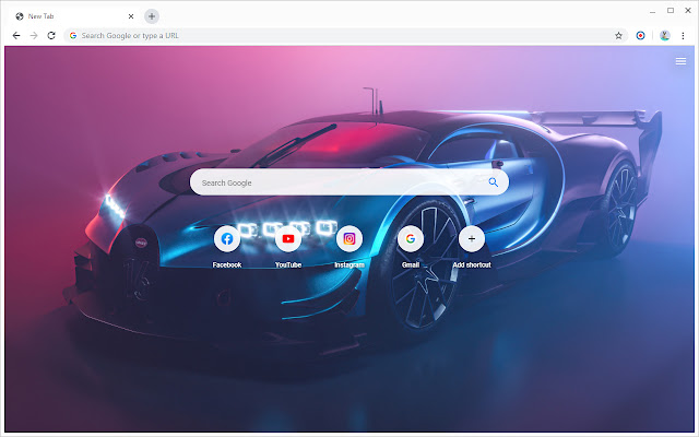 Bugatti Chiron Wallpapers New Tab