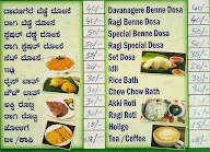 Cinnamon Davanagere Benne Dosa menu 1