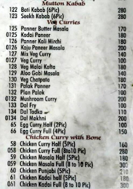 Hotel Asoka Restaurant menu 3