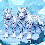 Cover Image of Télécharger White Tiger Family Sim Online - Simulateur d'animaux 1.3.1 APK