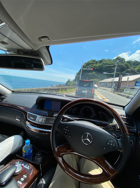 SクラスセダンのW221 Sクラス・S550L・メルセデス・ベンツ・熱海・ドライブに関するカスタム事例の投稿画像5枚目