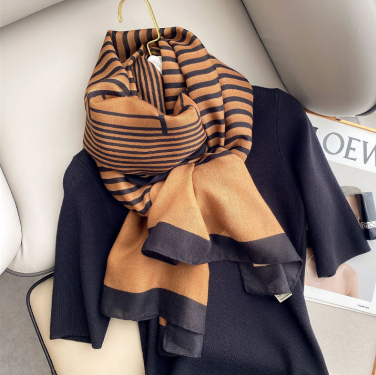 All-match warmte en zonnebrandcrème decoratieve zijden sjaal