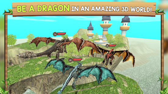 Dragon Sim Online: Be A Dragon (Mod Money)