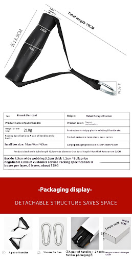 Title 2, Simple Ergonomic Multifunctional Handle Tension...
