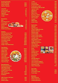 Ishwarya Sweets & Bakes menu 1