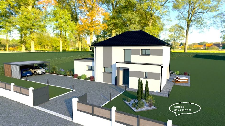 Vente maison neuve 3 pièces 130 m² à Abancourt (59268), 347 758 €